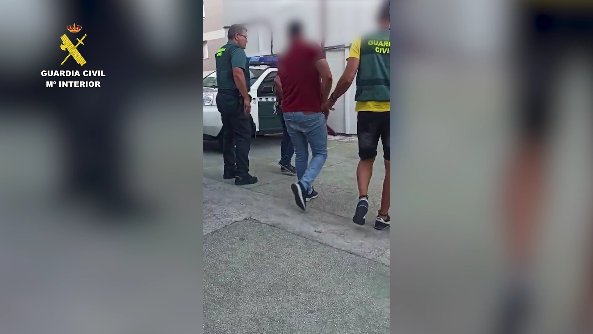 Guardia Civil incendiarios Costa da Morte