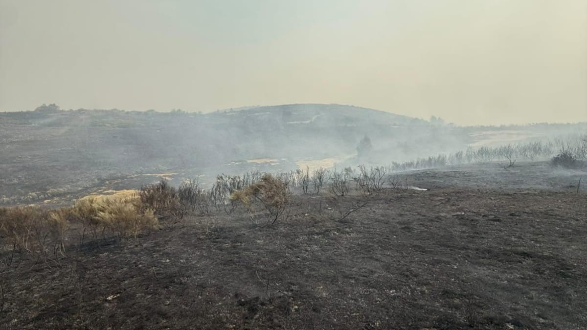 Incendio Forestal Chandrexa de Queixa Vilariño Manzaned
