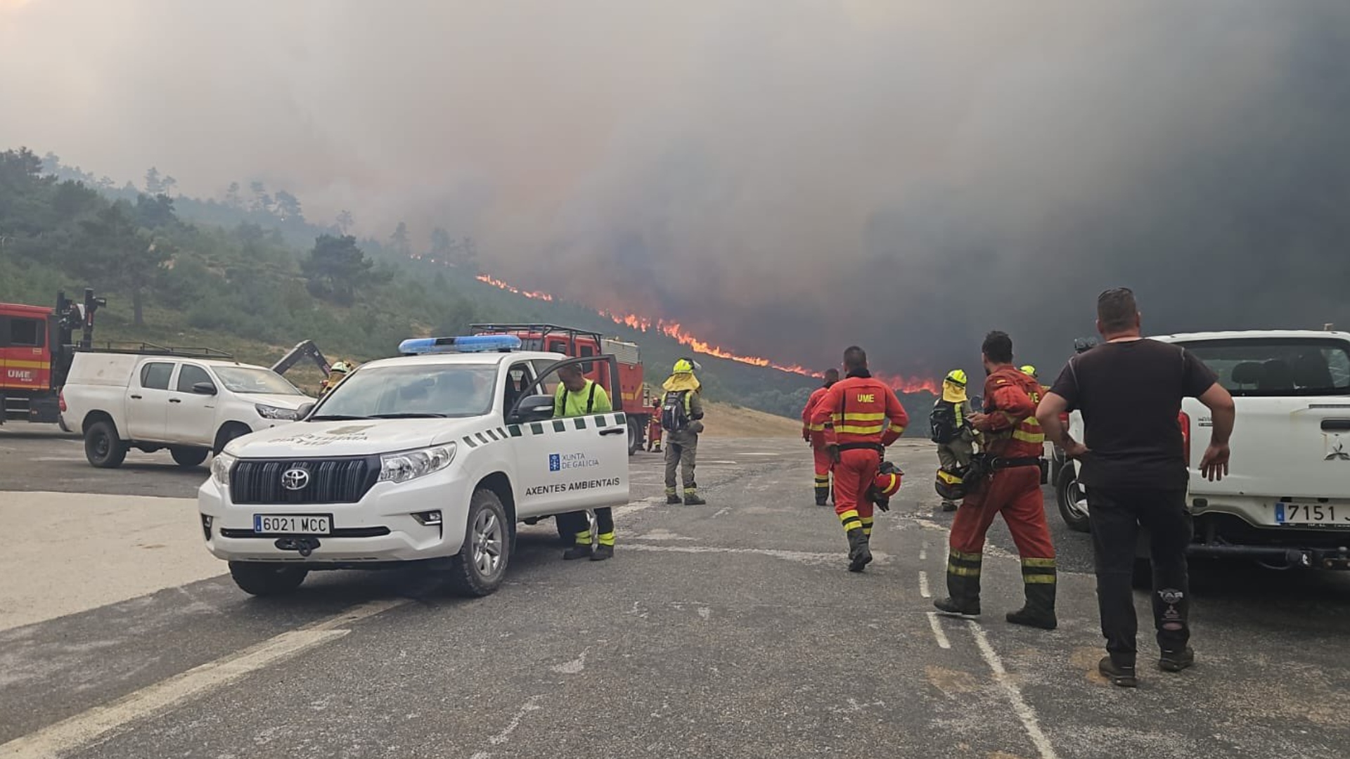 Incendios Galicia