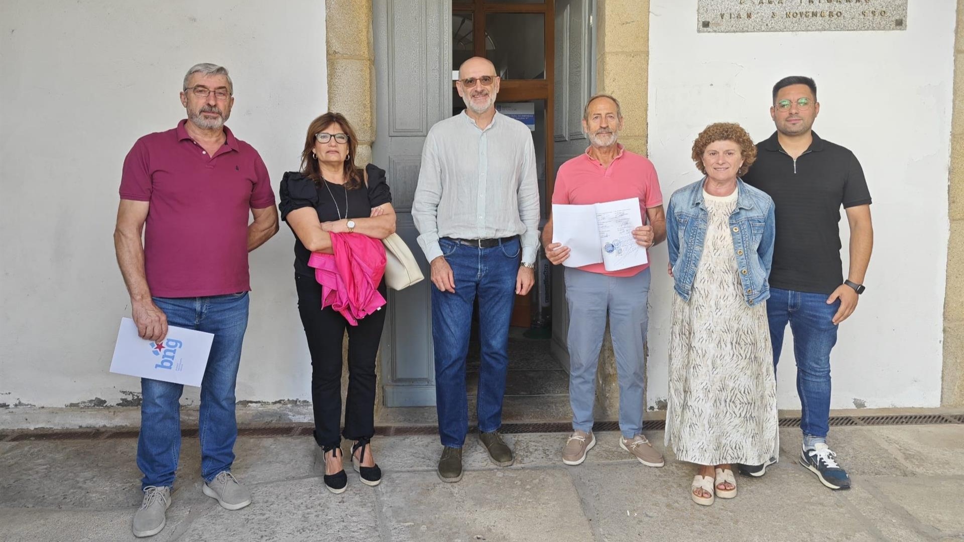 PSdeG BNG moción de censura Viana do Bolo