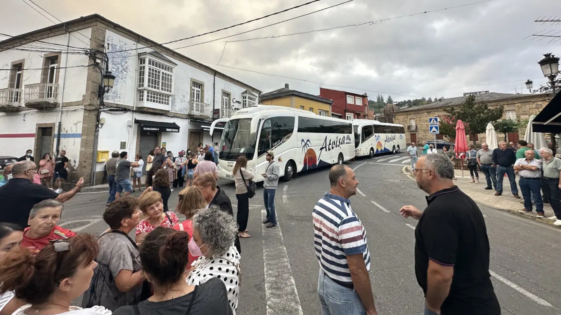 Petín incendiario solidaridad Valdeorras Trives