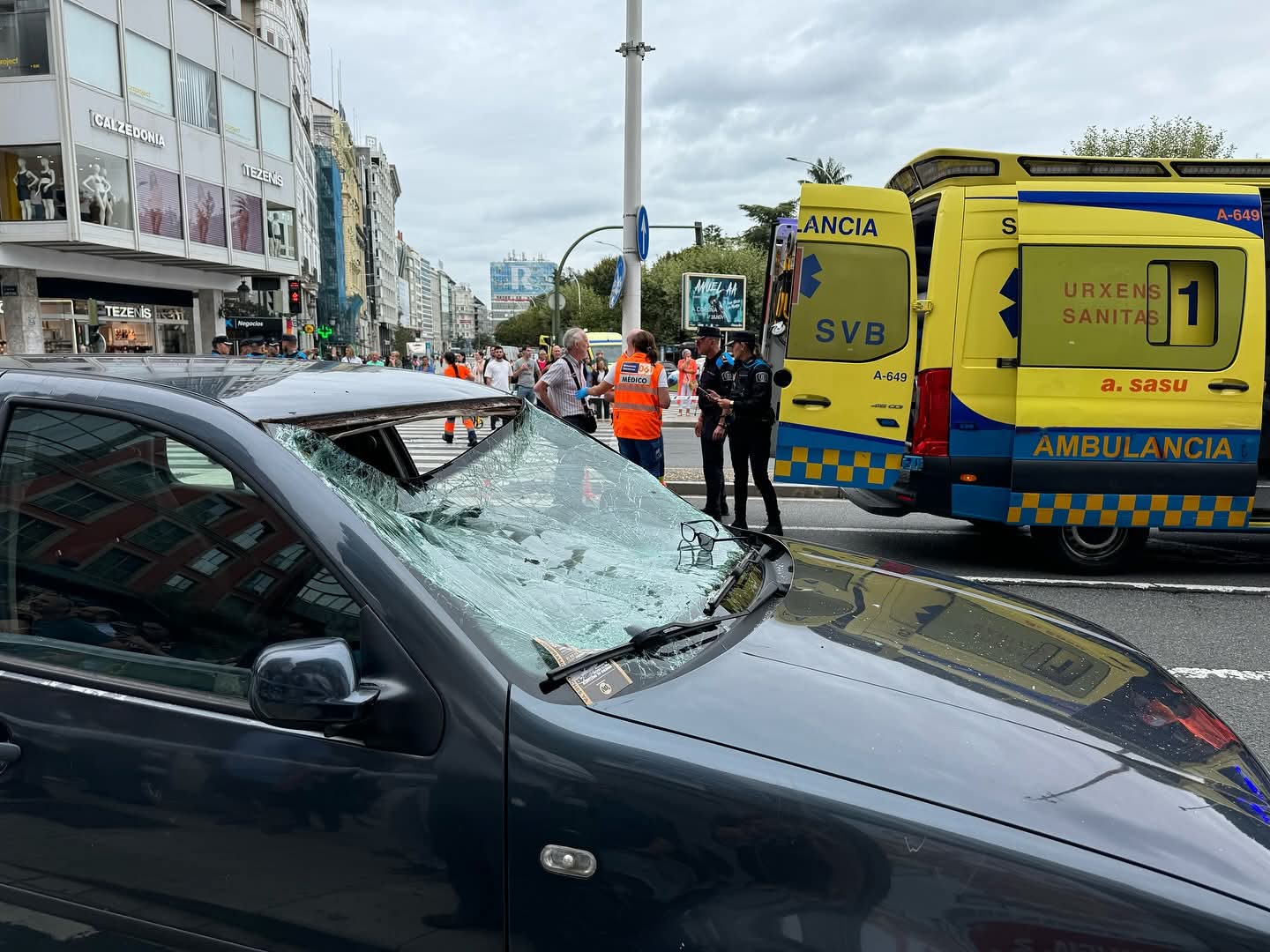Atropello múltiple en A Coruña