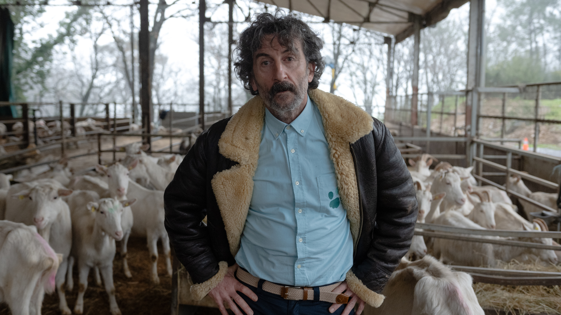 Luis Zahera en 'Animal', la nueva serie de Netflix rodada íntegramente en Galicia