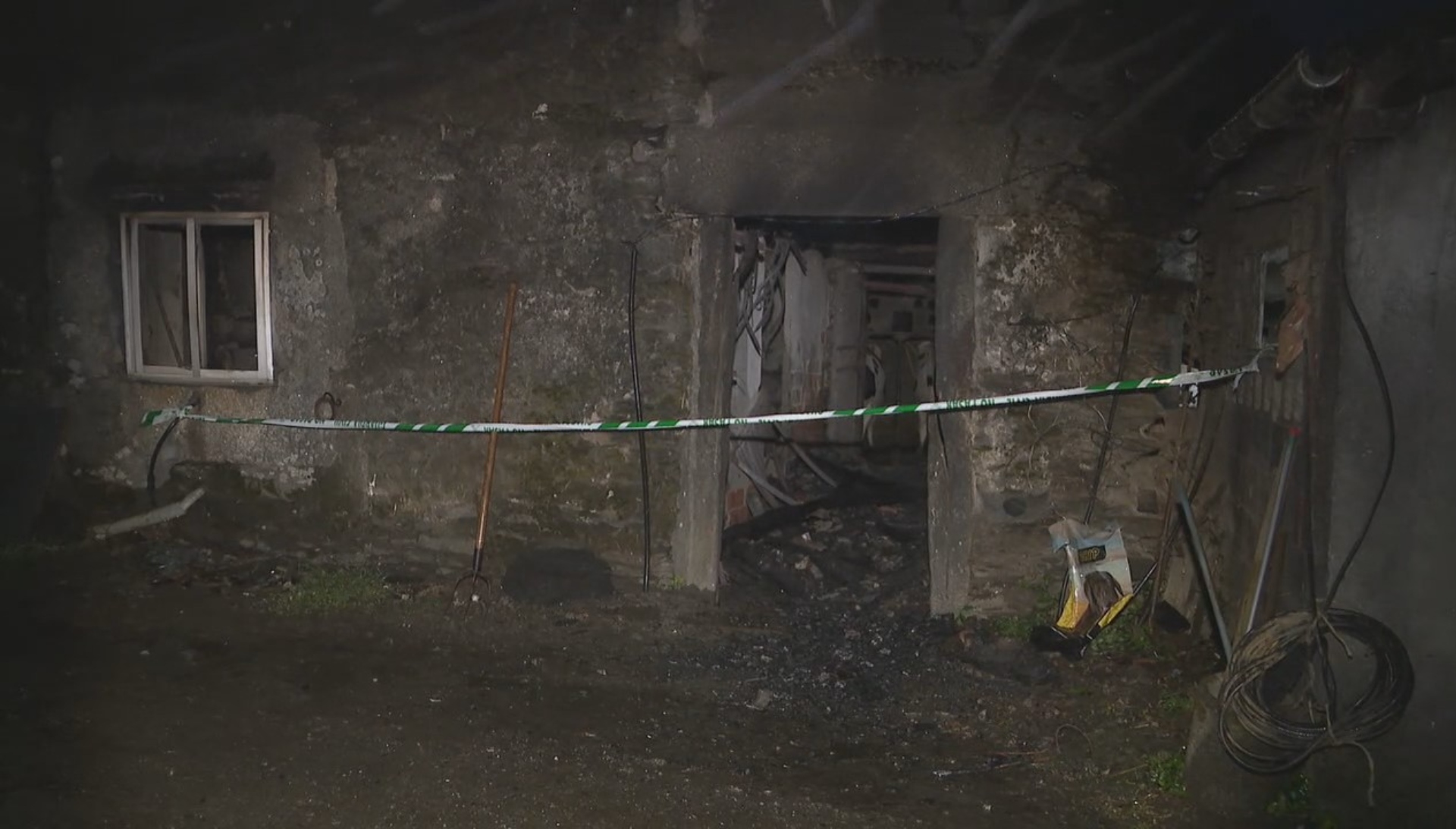 Aranga incendio vivienda