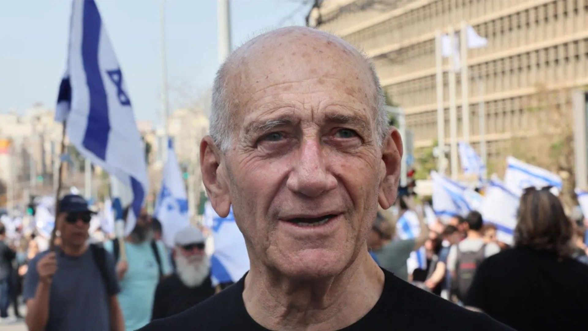 El ex primer ministro de Israel Ehud Olmert.