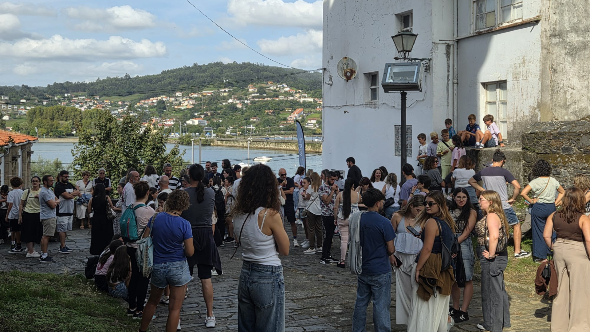 Imágenes del escape room al aire libre en Pontedeume
