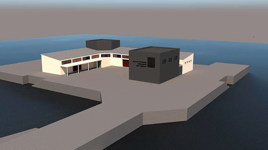 Primera fase del Museo dos Naufraxios
