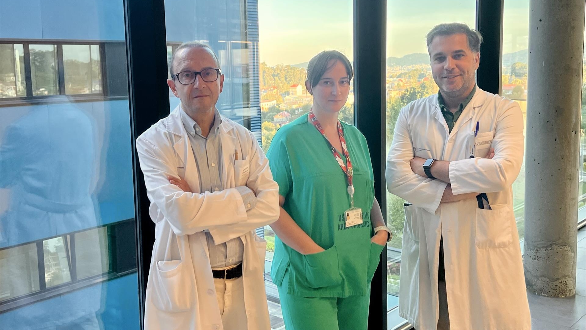 Vigo cirugía embarazada corazón aorta bebé 24 semanas