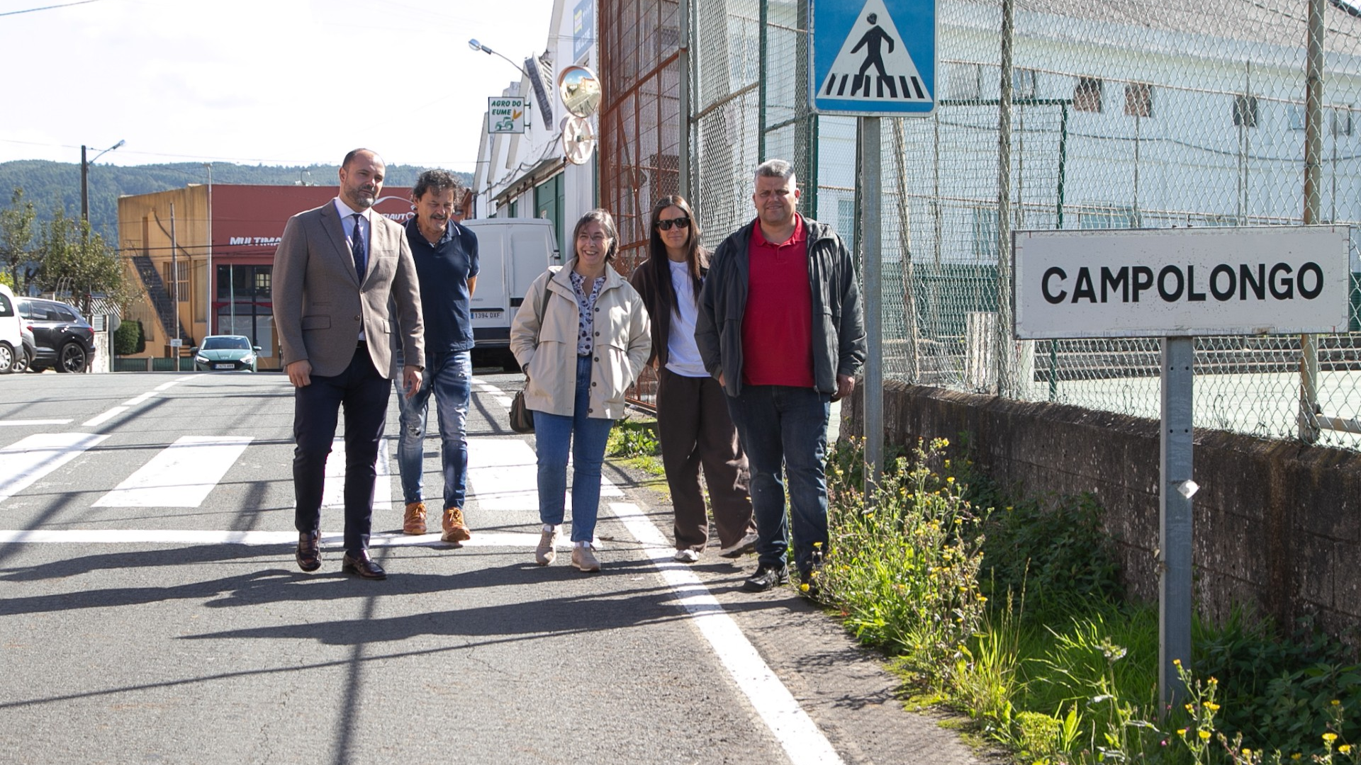 Bernardo Fernández, deputado provincial y alcalde de Pontedeume, anuncia este proyecto