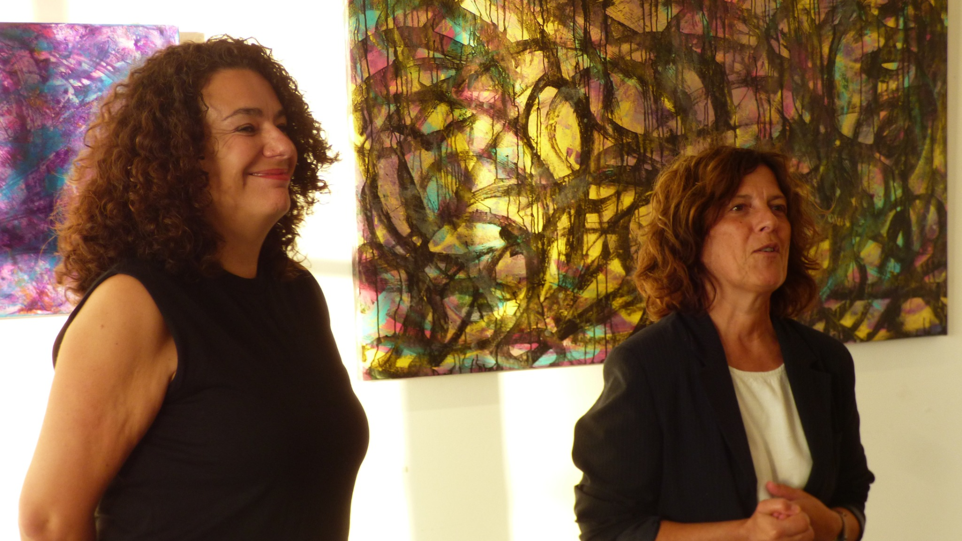 Raquel Calvo inaugura en Valdoviño su exposición «Paisaxes interiores»