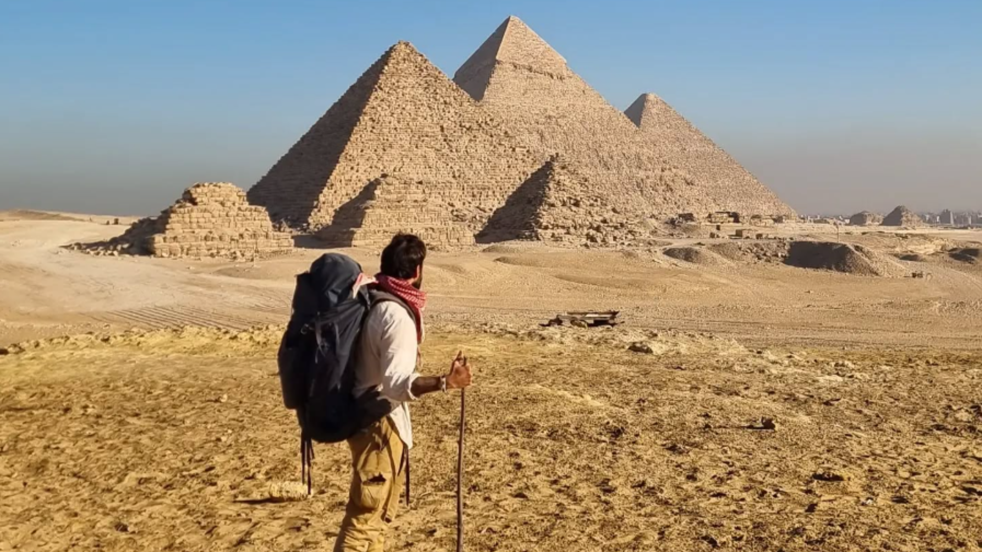 Pablo Nemo, el gallego que atravesó África en una travesía a pie