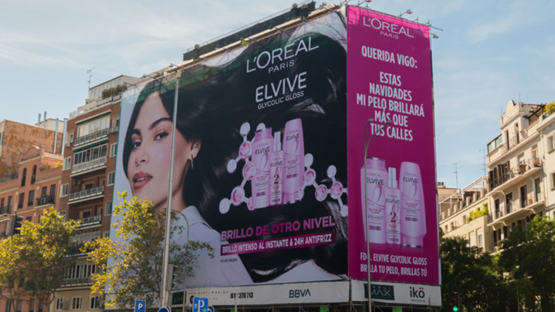 Campaña de L'Oreal en Madrid