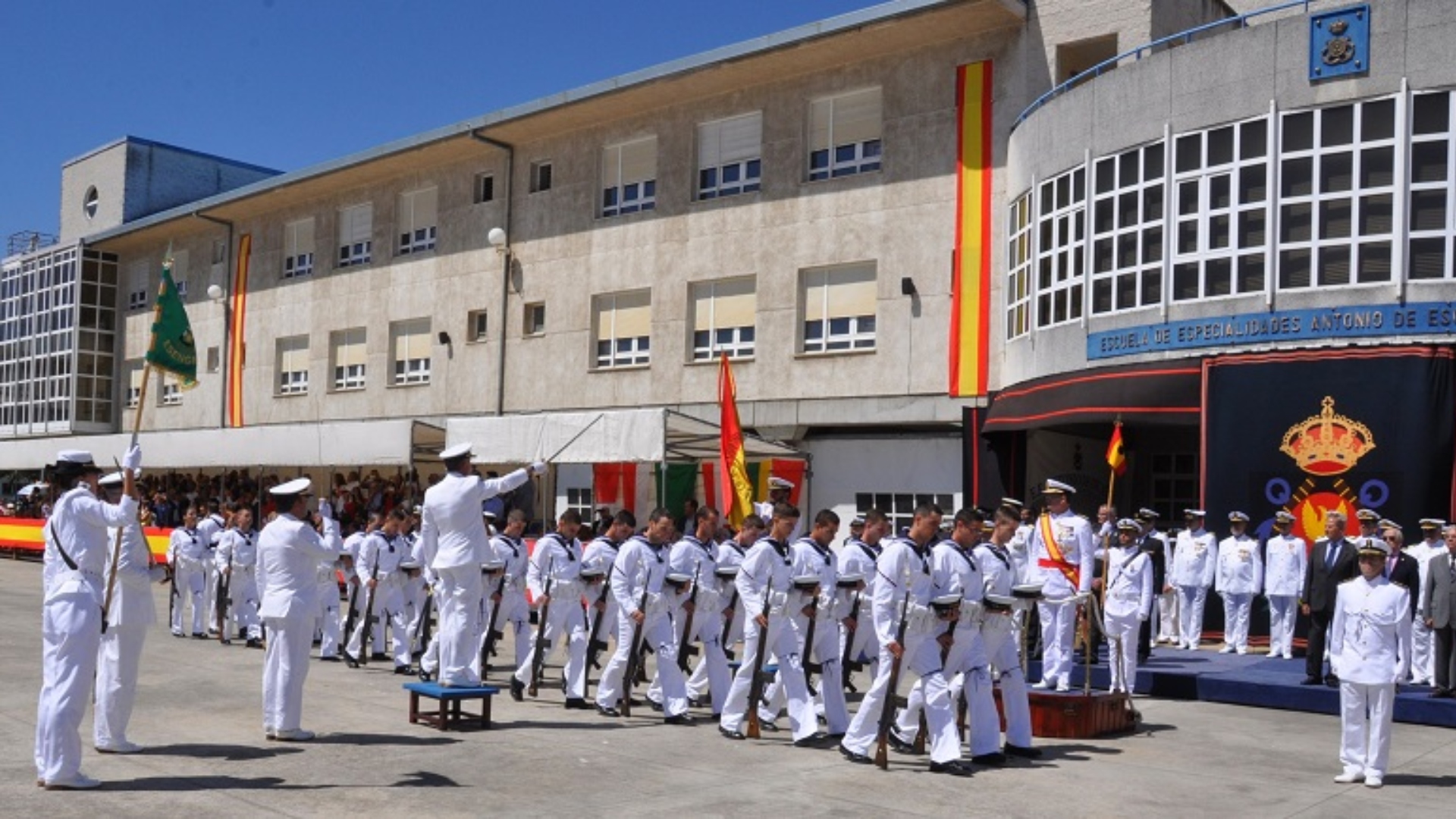 Escuela Antonio del Escaño Ferrol Armada