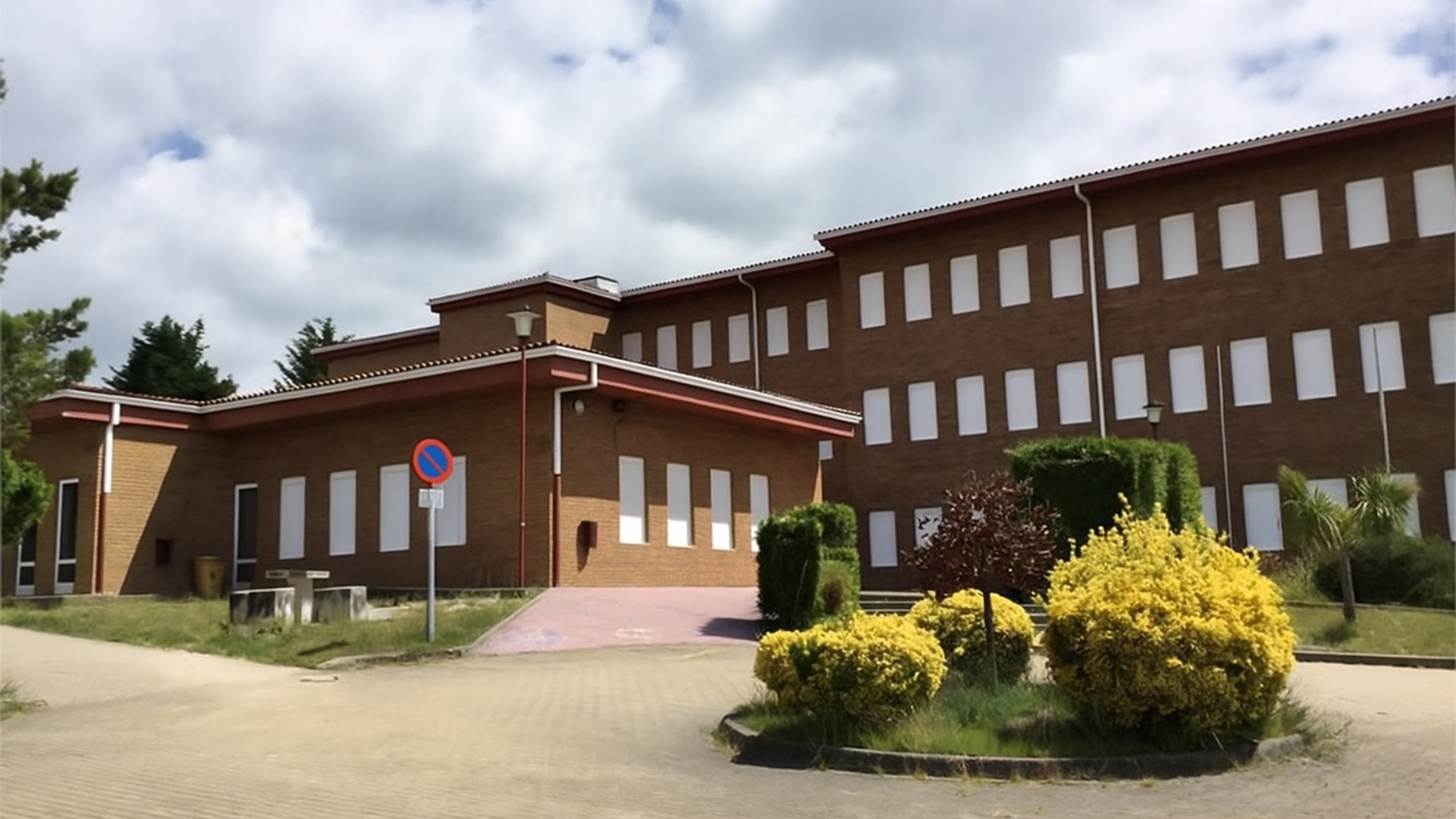 Imagen de archivo del IES de Poio.