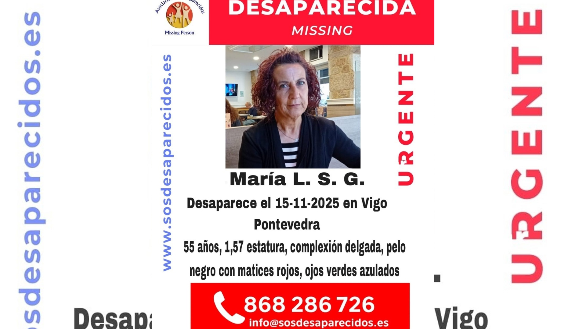 María L.S.G. Vigo sosdesaparecidos