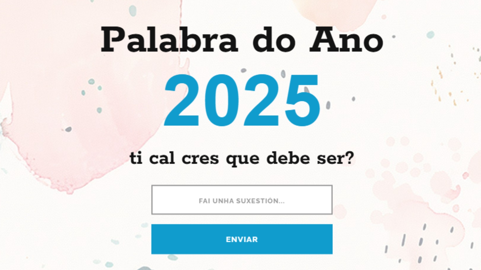 Palabra do Ano 2025 Portal das Palabras RAG Fundación Barrié