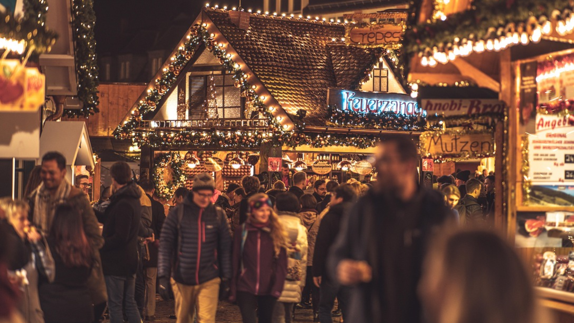 Imagen de archivo de un mercadillo navideño | PIXABAY