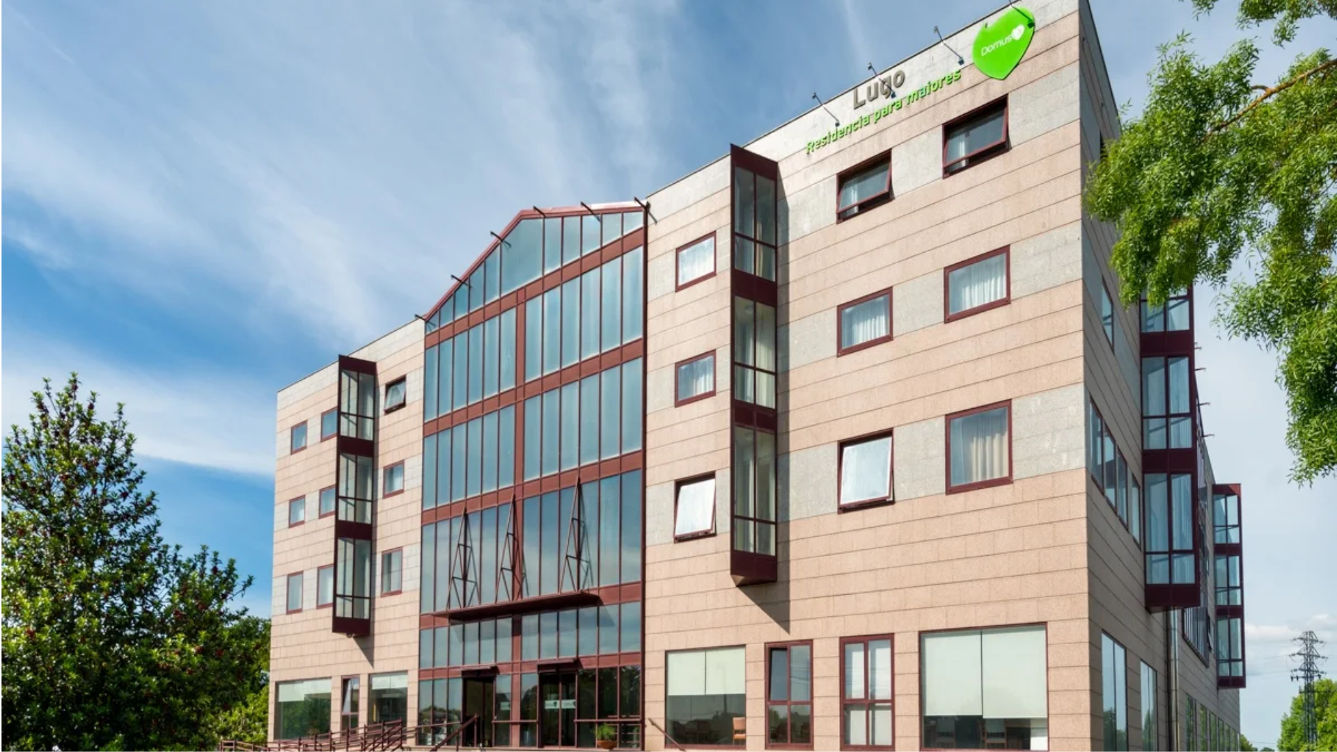 Centro geriátrico en Outeiro de Rei donde la investigada llegó a trabajar