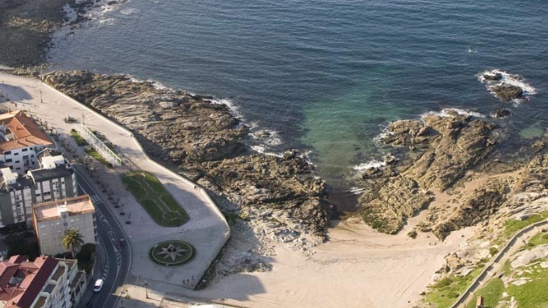 Baiona Praia Cuncheira rocas