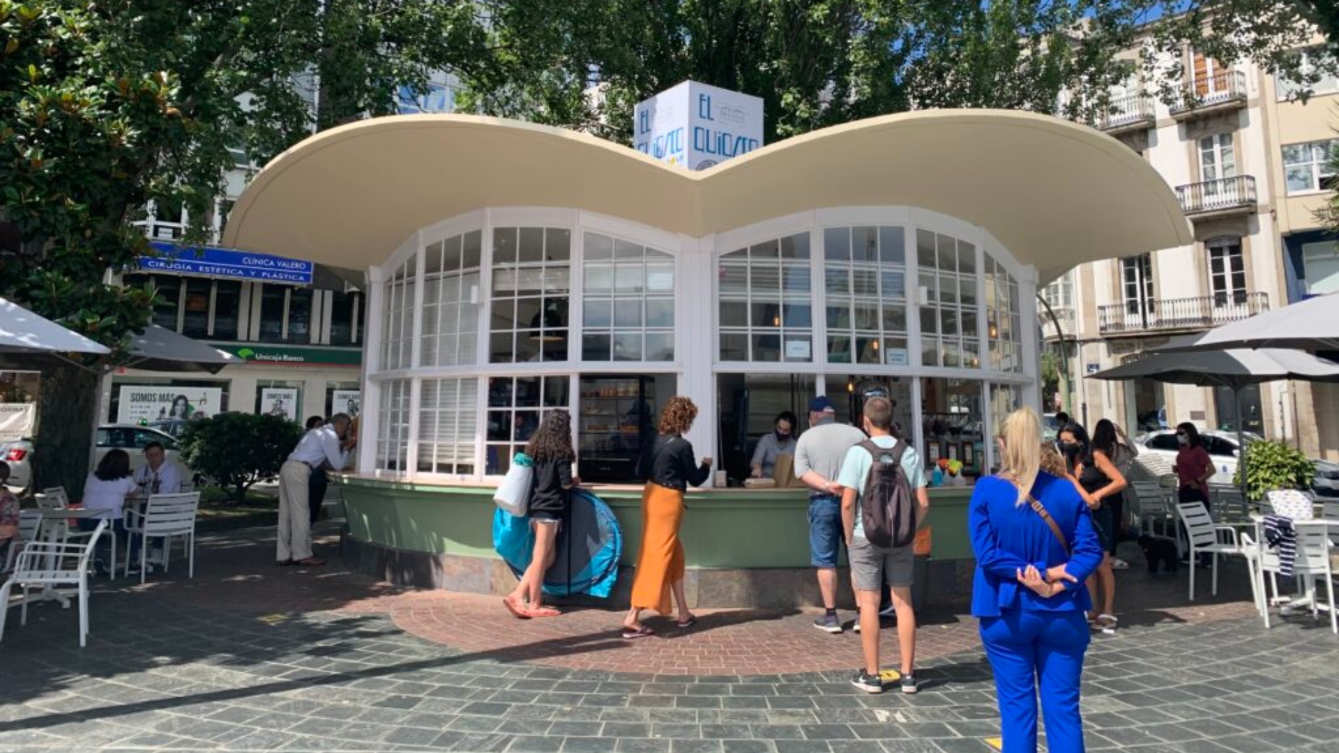 Quiosco Down experience A Coruña Plaza de Ourense