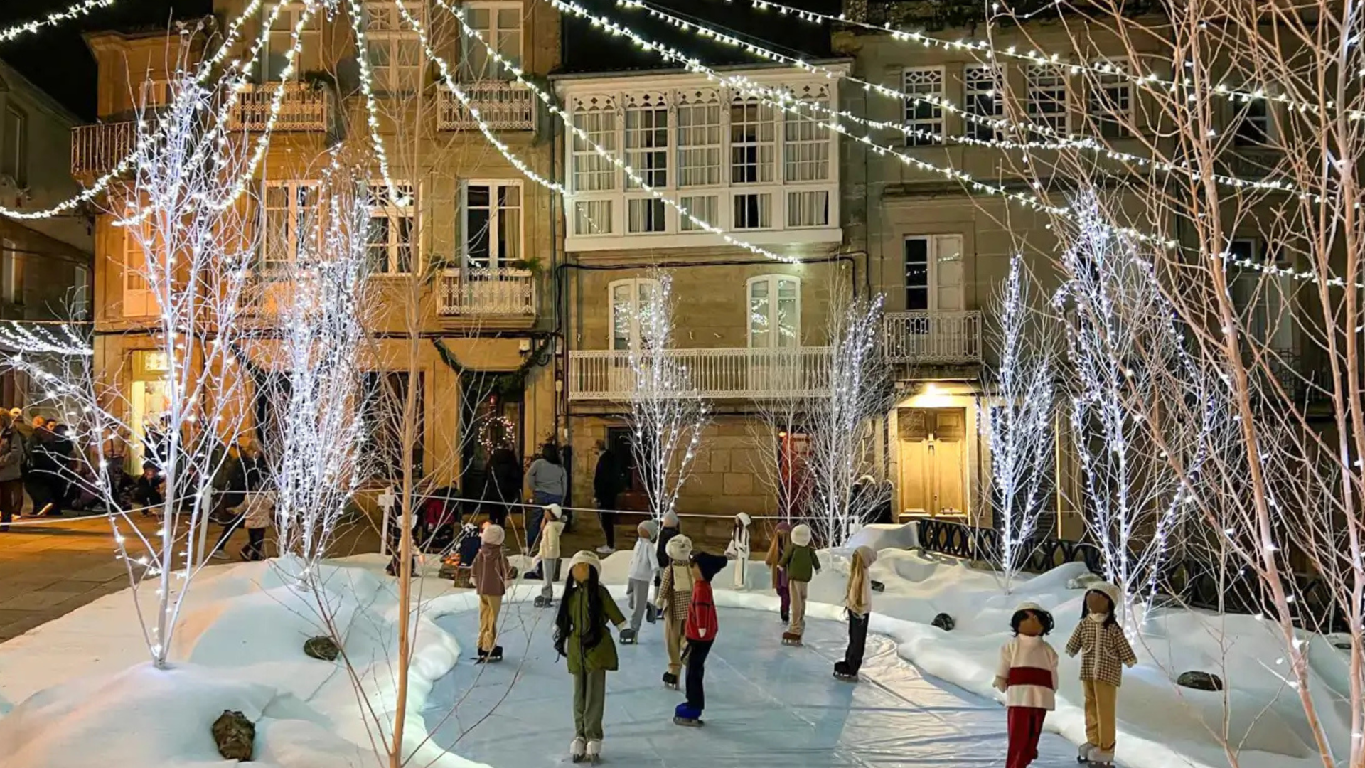 Imagen de archivo de la Navidad en Allariz