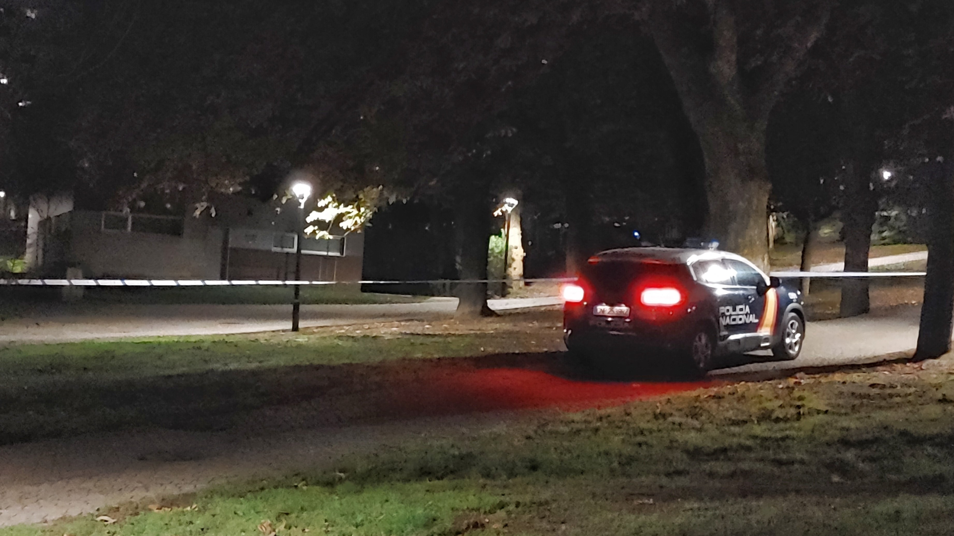 Imagen del parque de Santa Margarita después del suceso | Eloy TP