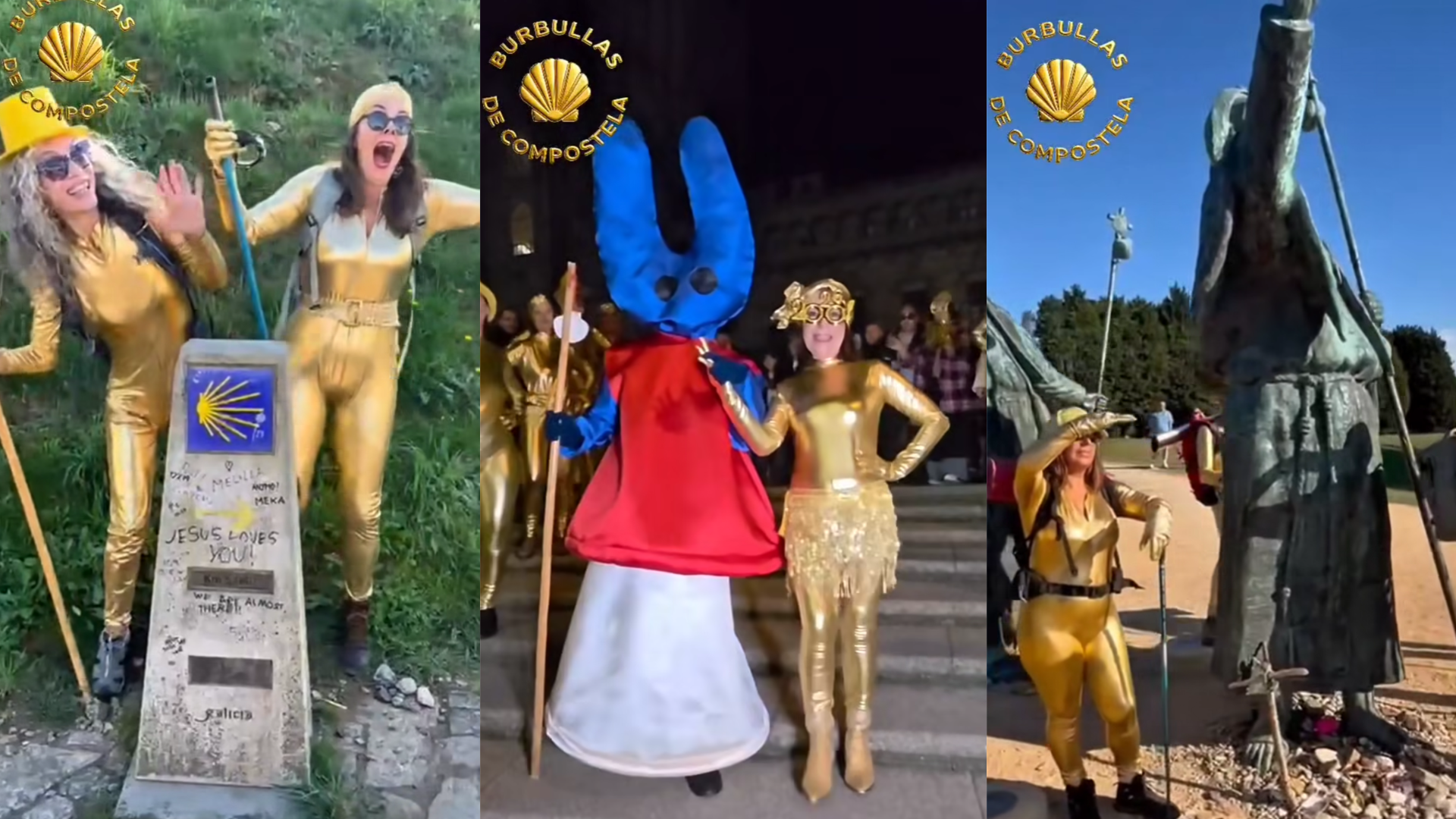 As Burbullas de Compostela estrean o seu novo vídeo de para dar a benvida ao 2026