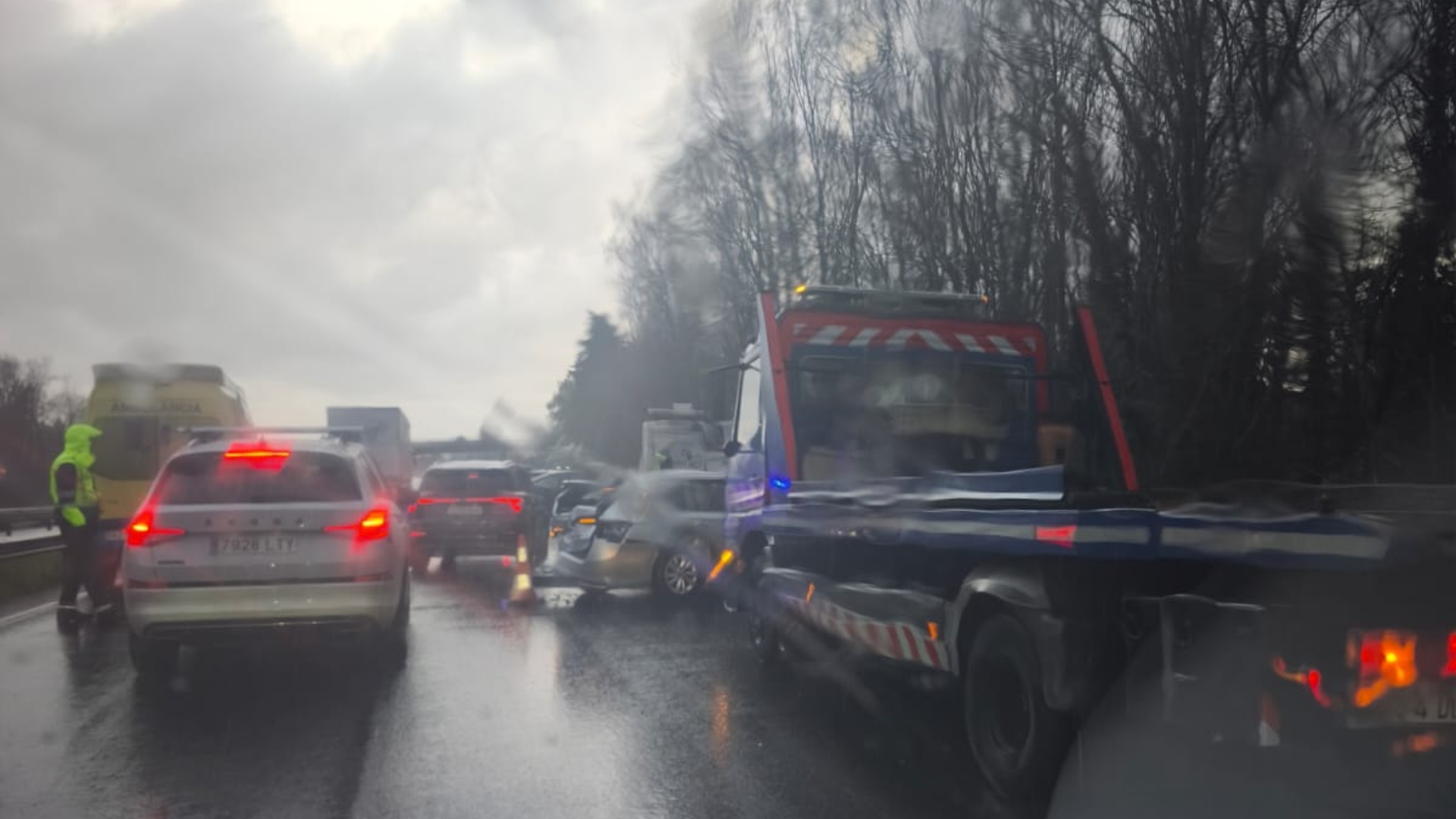 Accidente múltiple AP-9