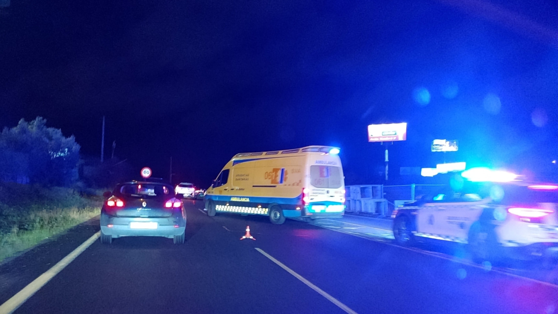 El atropello en la AP-9 | @ELOYTP