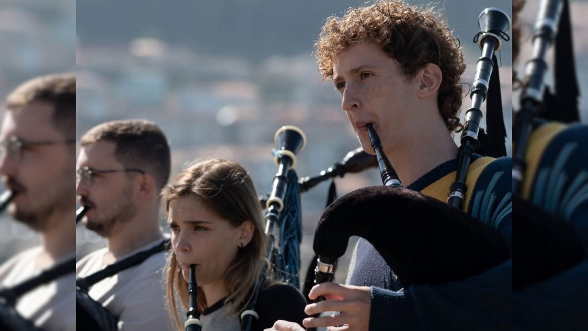 Fer Fraga y Judith Fernández, en la carrera hacia los Goya por Rondallas