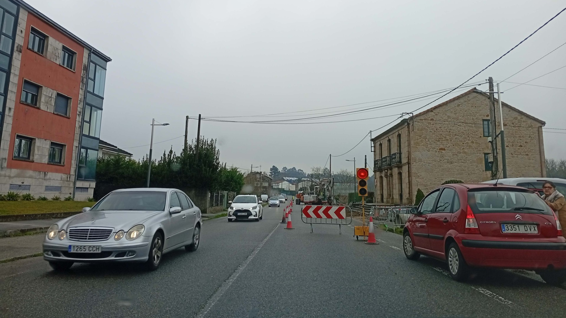 Comienzan las obras de la segunda fase de la AC-543 en Brión