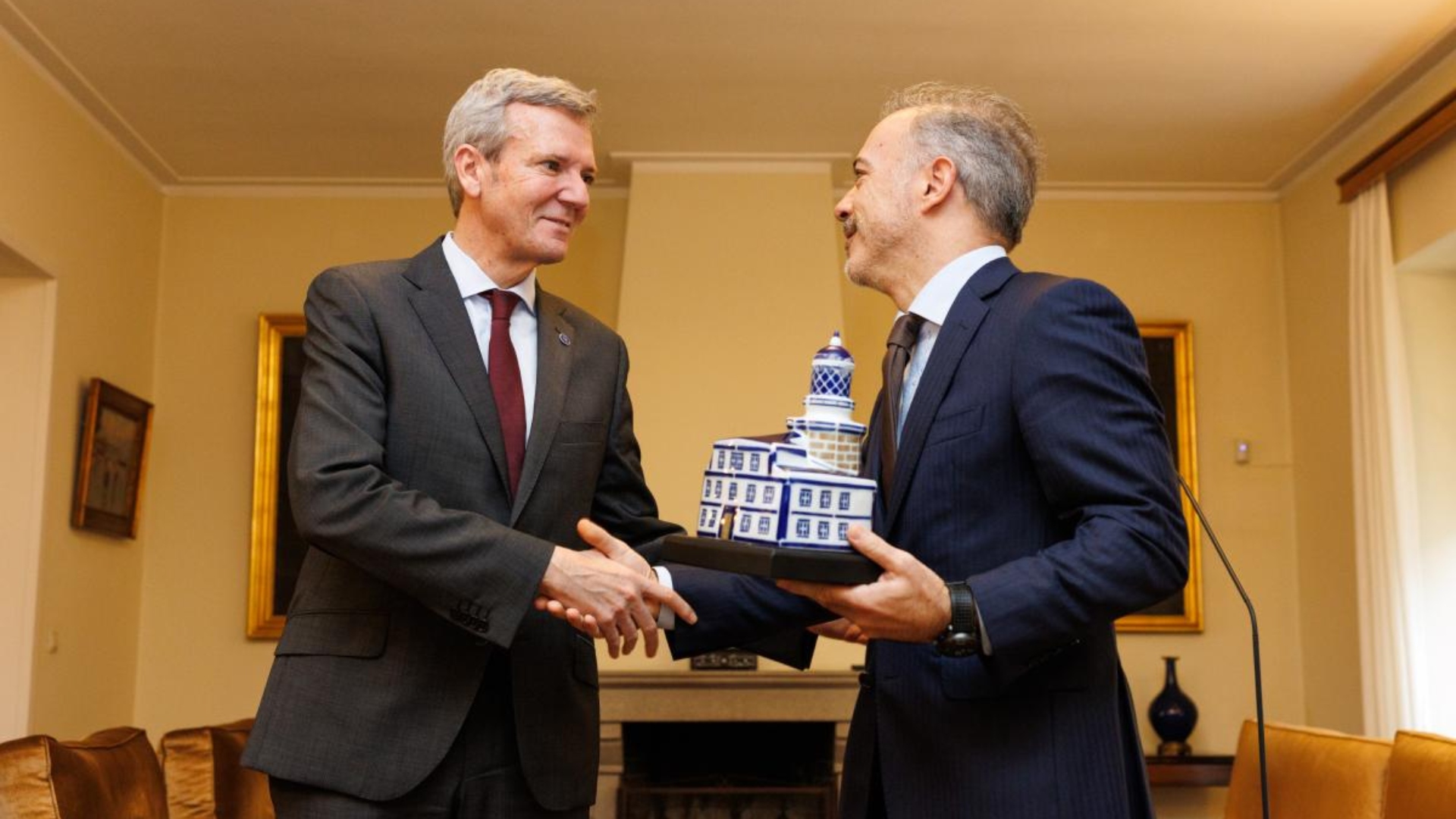 Alfonso Rueda Xunta Galicia Alcalde Oporto Pedro Duarte