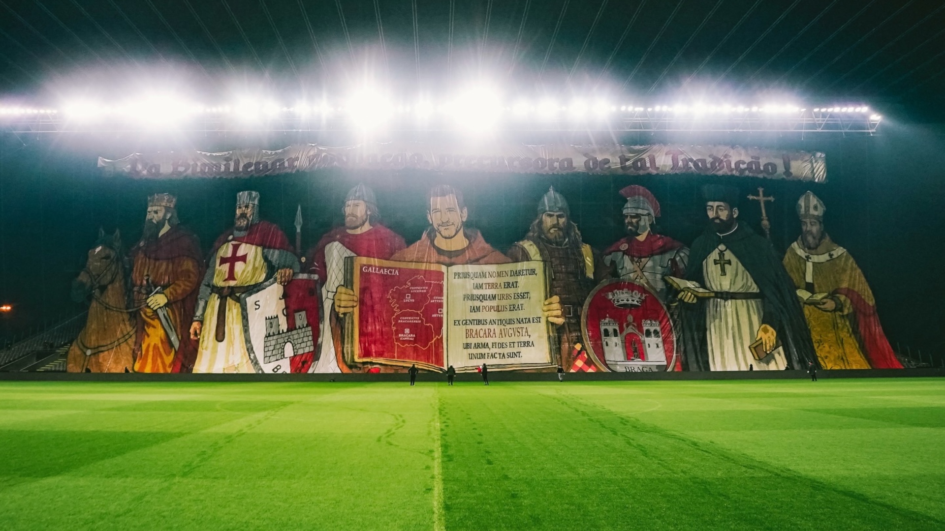 Sporting Clube de Braga tifo Galicia Portugal derbi do Miño