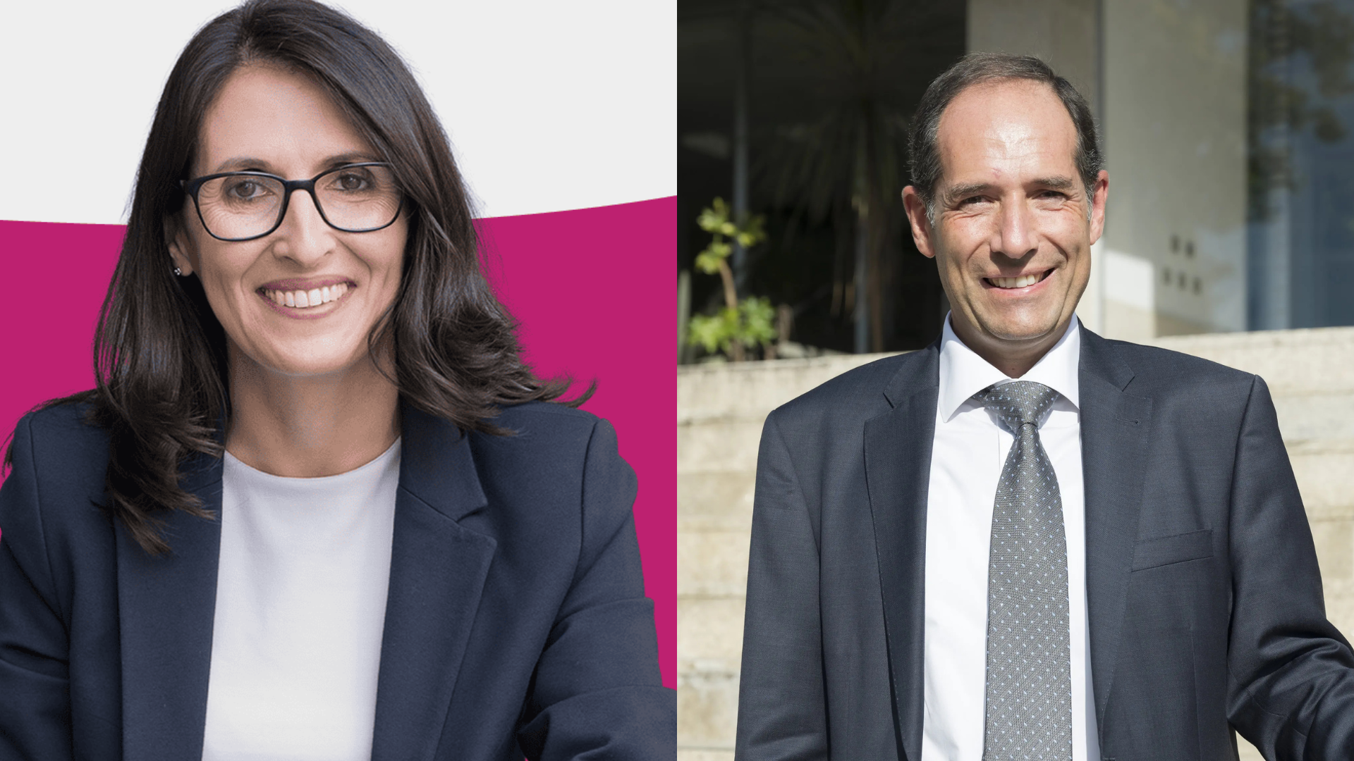 Rosa Crujeiras y Luis Míguez