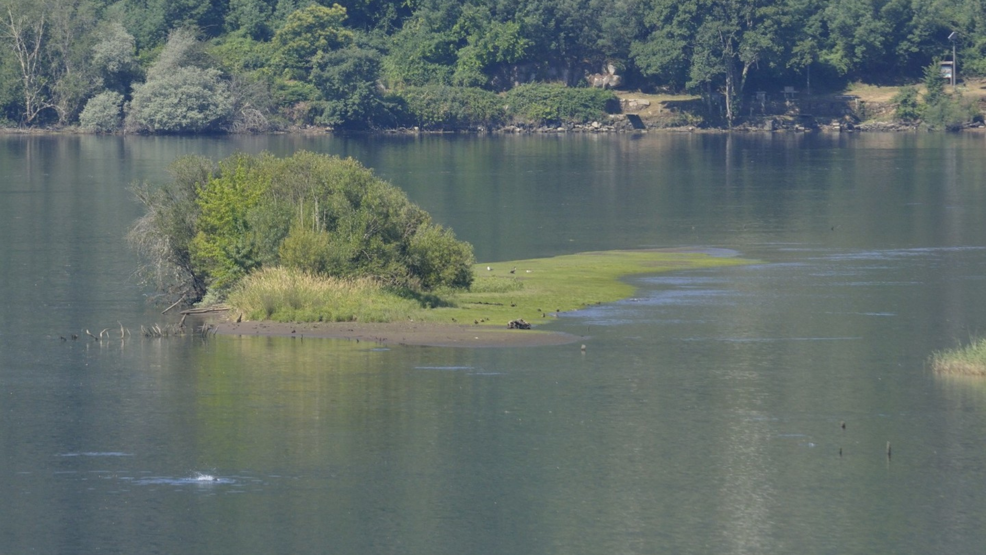 Embalse de Castrelo de Miño, en Ribadavia
