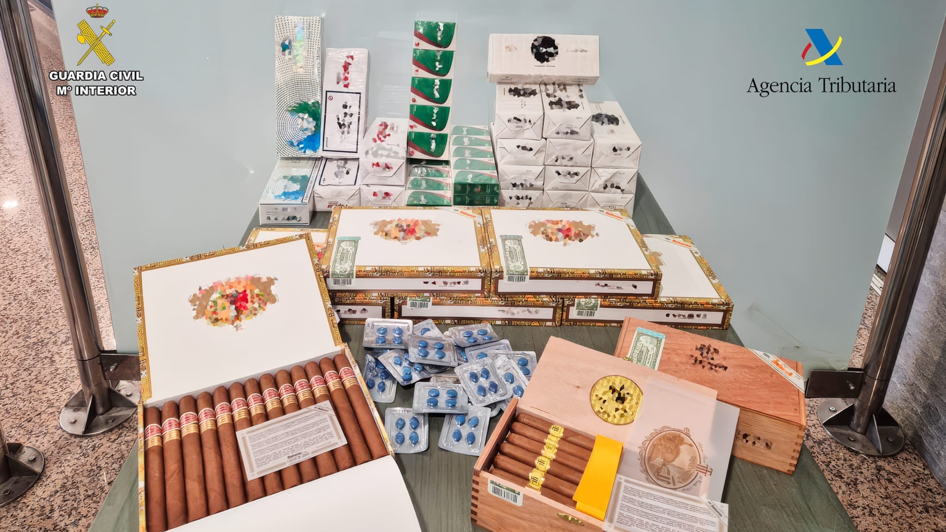 Aeropuerto de Alvedro A Coruña tabaco puros habanos viagra