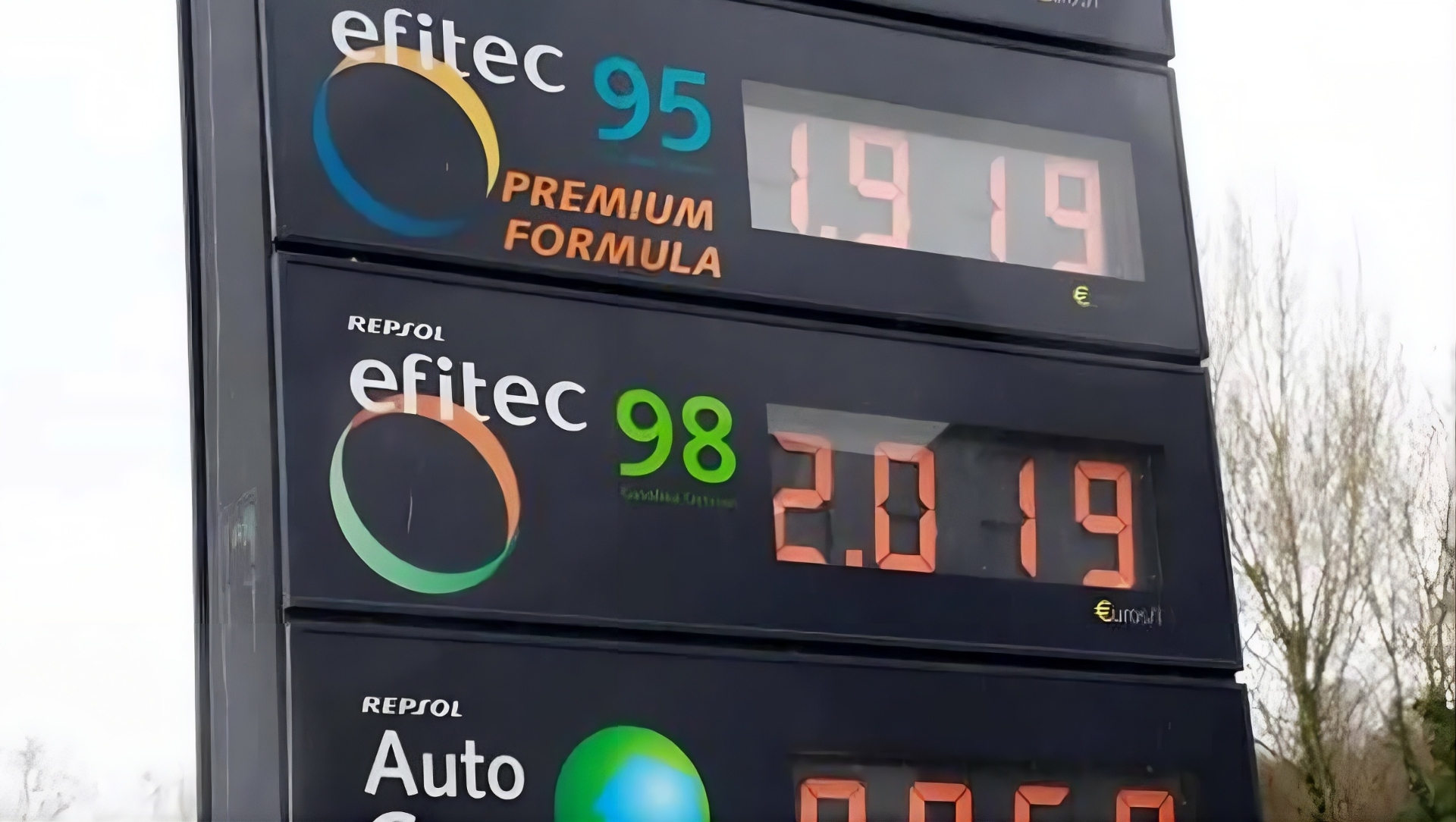 Precio gasolina