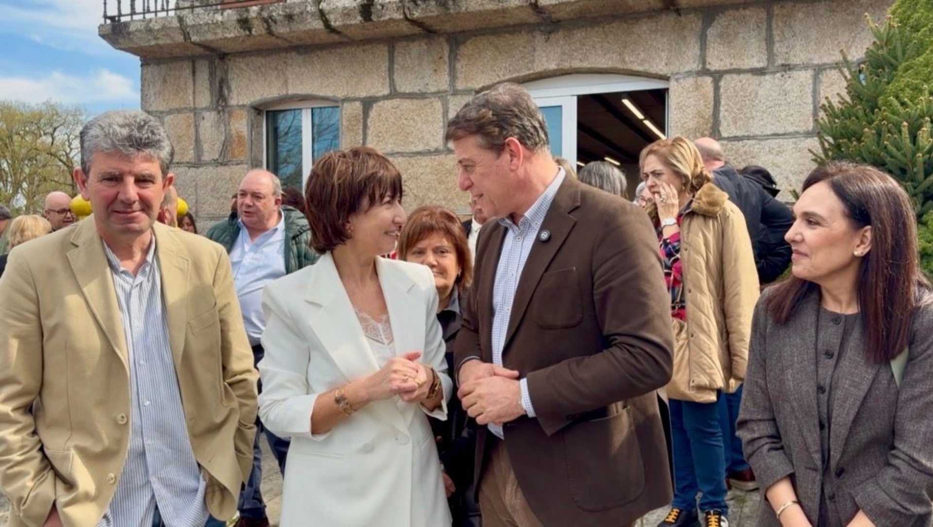 Susana Rodríguez alcaldesa Coles PSdeG José Ramón Gómez Besteiro