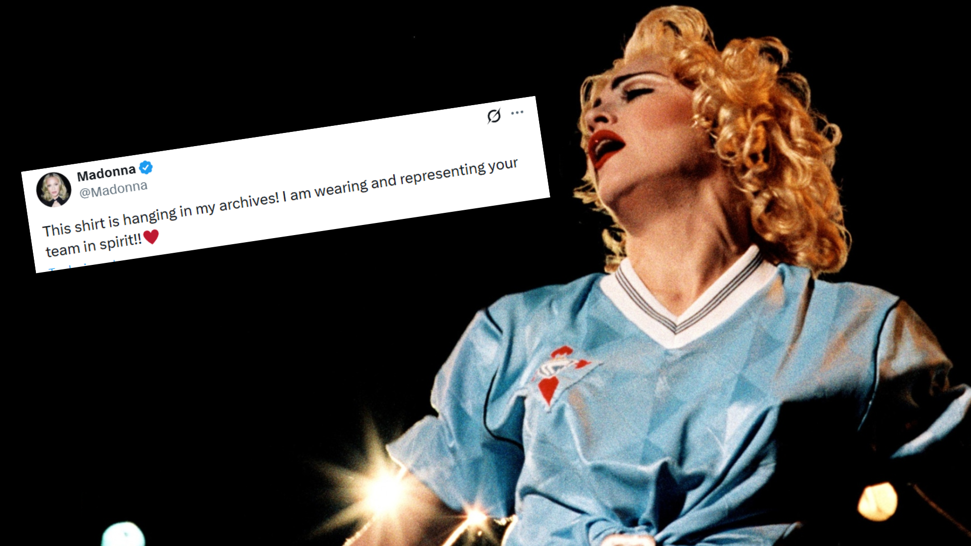 Madonna responde al RC Celta