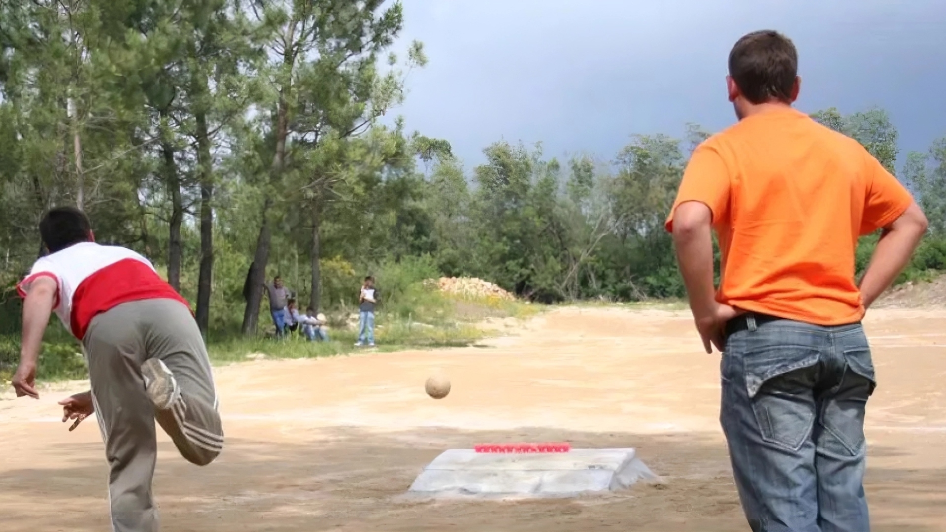 Imaxe de arquivo dunha partida de bolos celtas.