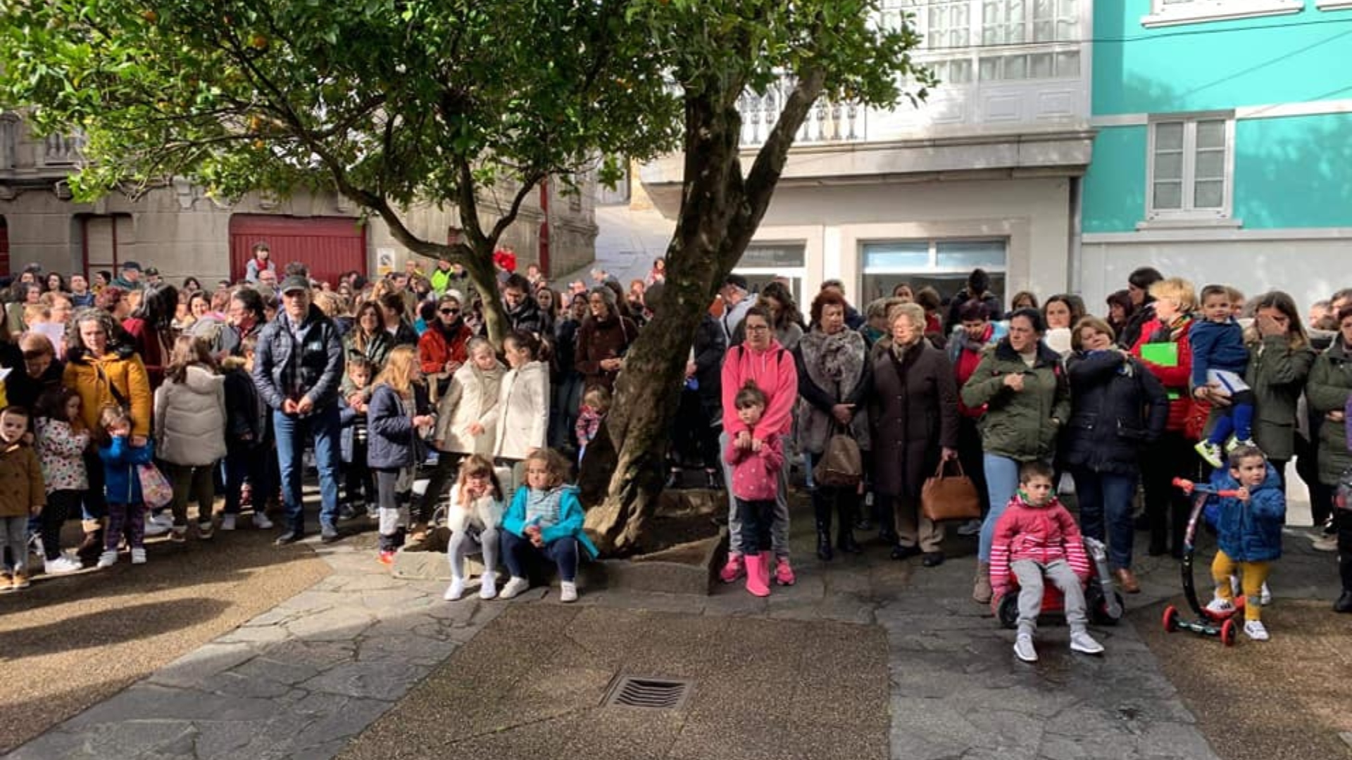 Imagen de archivo de una concentración en Cedeira por el 8M | CONCELLO DE CEDEIRA