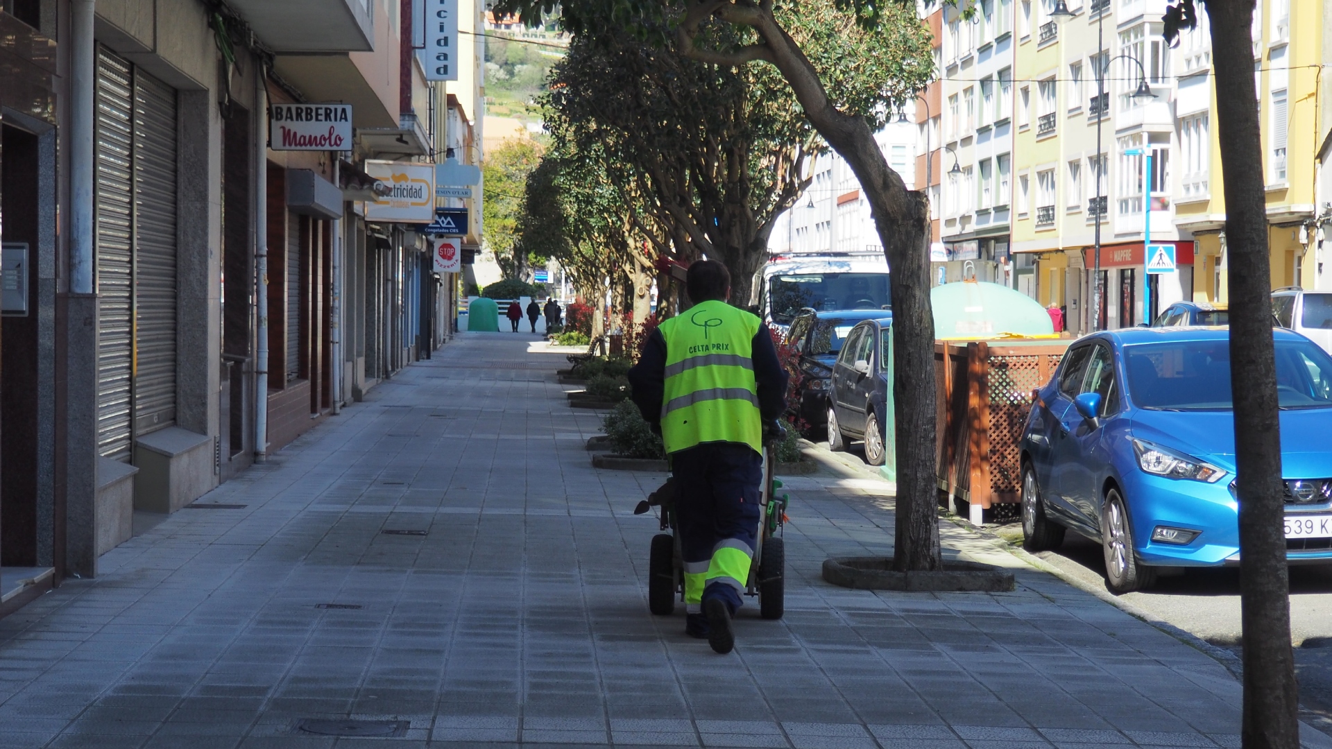 Cedeira contrato limpieza vial recogida basuras