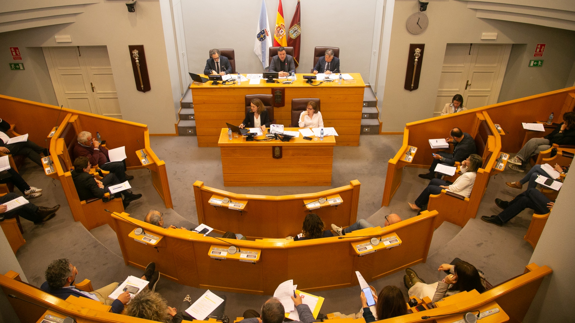 El pleno ordinario del mes de abril de la Deputación da Coruña | DEPUTACIÓN DA CORUÑA