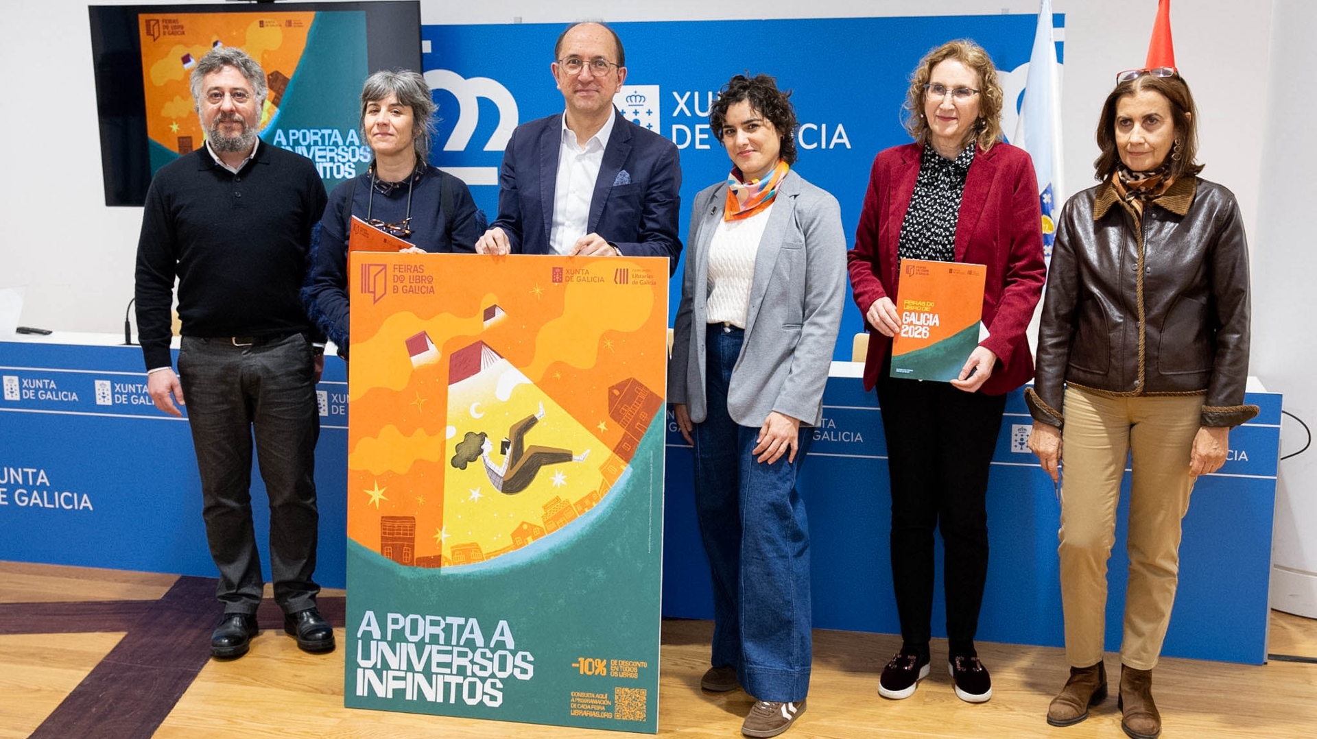 A presentación do calendario de Feiras do Libro de Galicia 2026 | XUNTA DE GALICIA