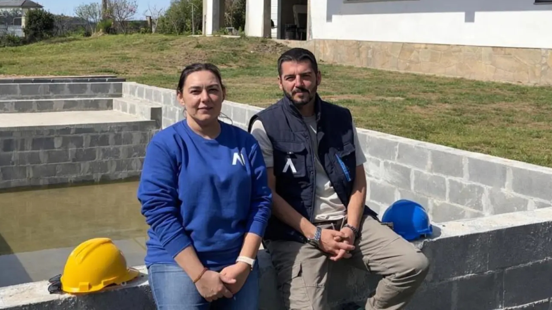 El fundador de Auxua, Germán Alexander Herretes Balsa, y su socia Sonia Vieites | CEDIDA