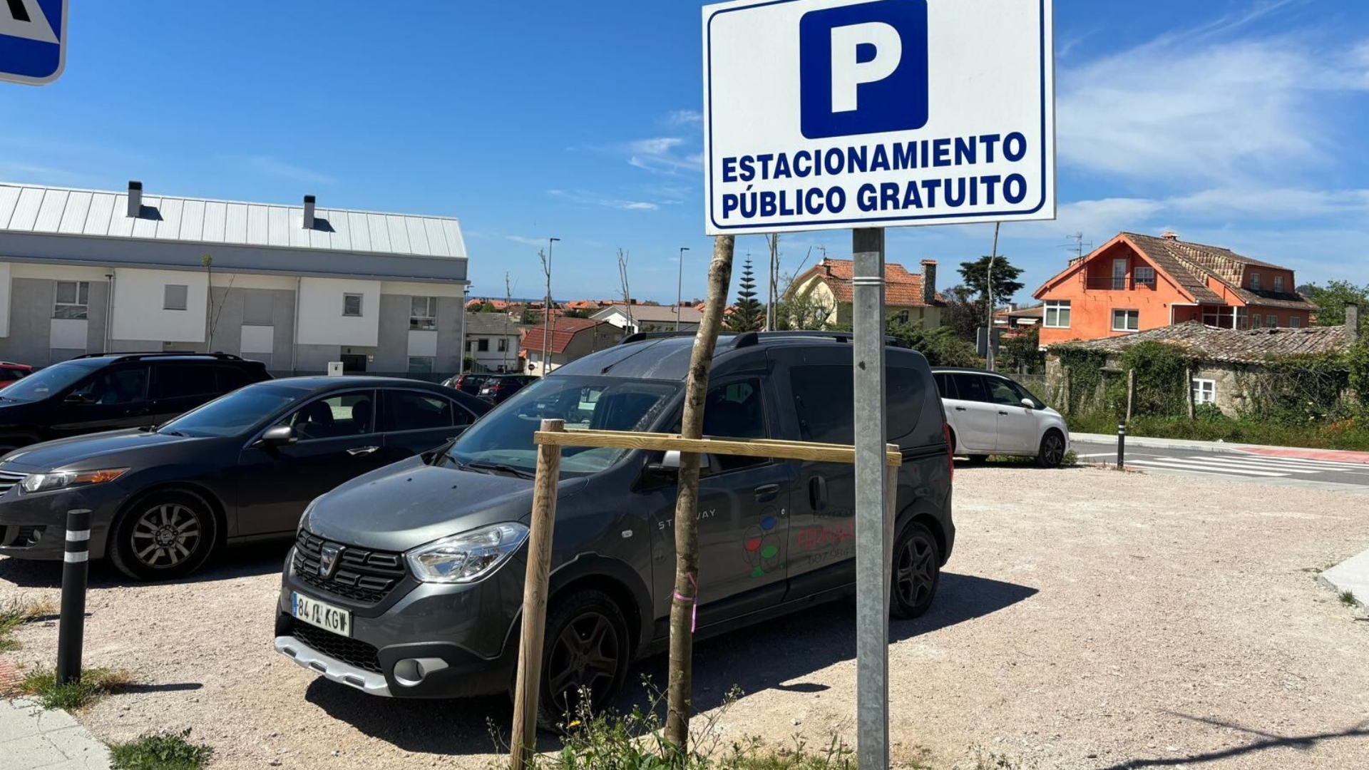 Imagen de archivo de otro leira-párking habilitado en Nigrán | CONCELLO DE NIGRÁN