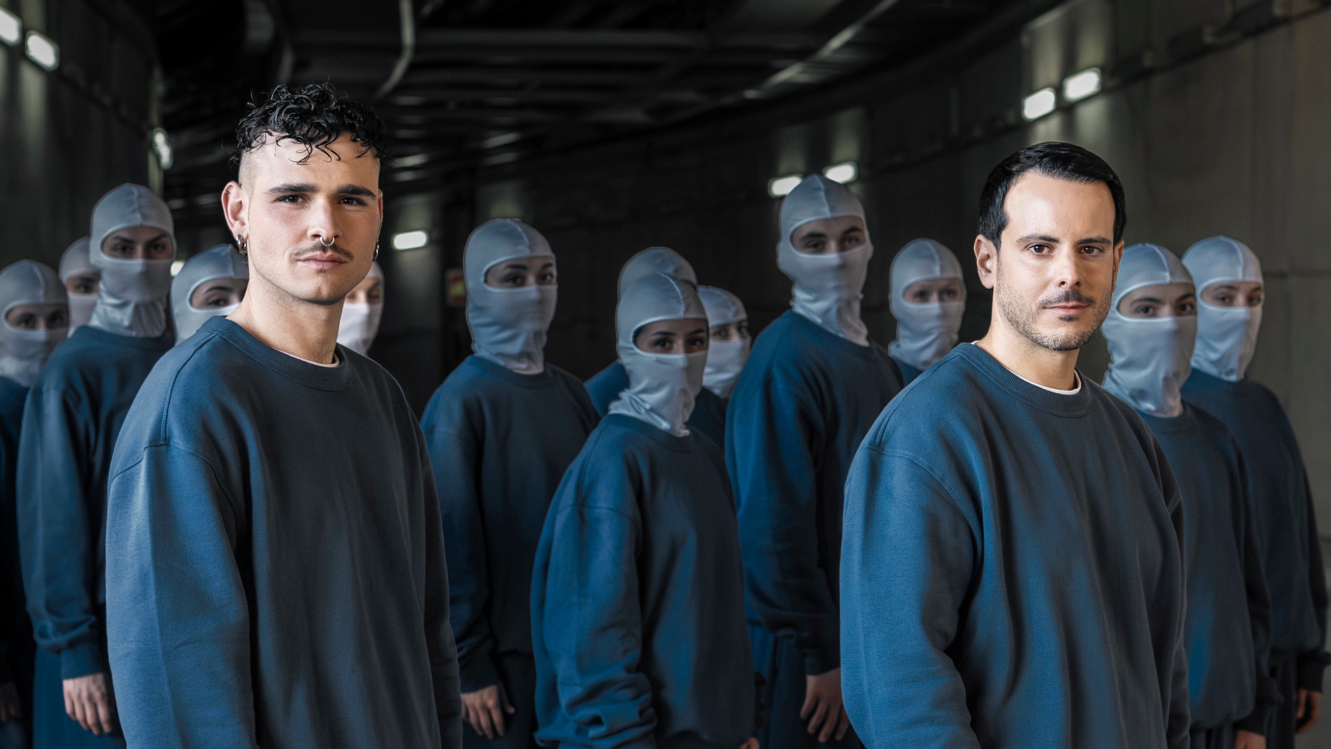 Mondra e Baiuca nunha imaxe promocional do seu novo sinxelo, 'Mazarocas' | CEDIDA