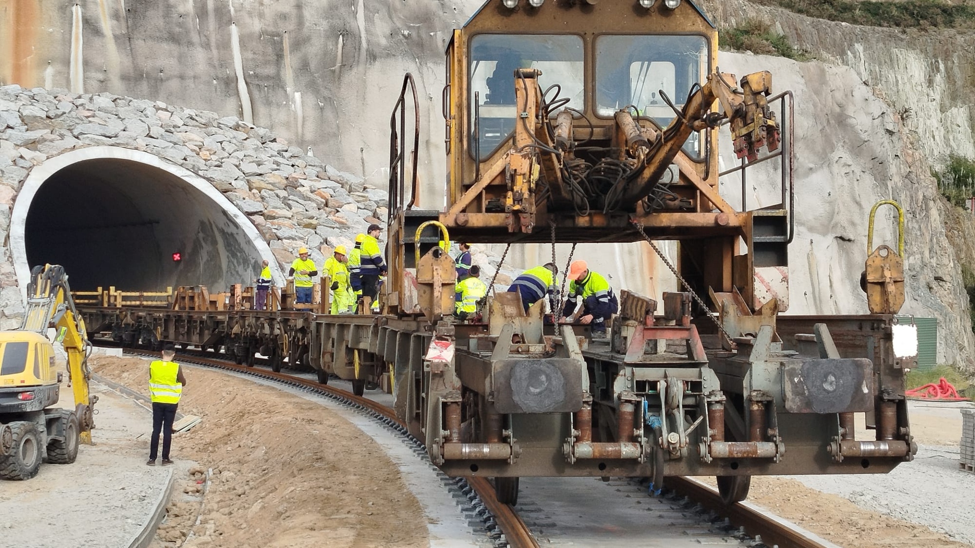 Tren Coruña Puerto Exterior
