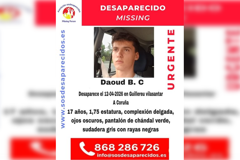 Cartel SOS Desaparecidos