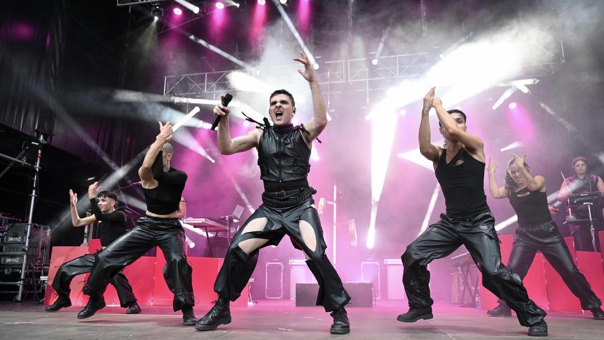 O show de Mondra en directo